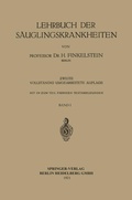 Cover: Lehrbuch der S&auml;uglingskrankheiten - Springer