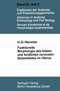 Abbildung von: Funktionelle Morphologie des fetalen und kindlichen cervicalen Drüsenfeldes im Uterus - Springer