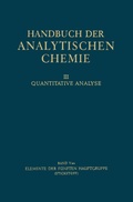 Cover: Elemente der F&uuml;nften Hauptgruppe - Springer