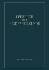 Abbildung von: Lehrbuch der Kinderheilkunde von - Springer