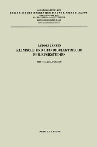 Abbildung von: Klinische und hirnbioelektrische Epilepsiestudien - Springer
