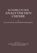Cover: Elemente der Vierten Nebengruppe und der F&uuml;nften Gruppe - Springer
