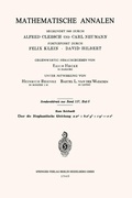 Cover: &Uuml;ber die Diophantische Gleichung ax4+bx2y2+cy4=ez2 - Springer