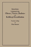 Cover: Lehrbuch der Ohren-, Nasen-, Rachen- und Kehlkopf-Krankheiten - J.F. Bergmann-Verlag