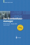 Cover: Der Krankenhausmanager - Springer