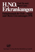 Cover: H.N.O. Erkrankungen - Springer