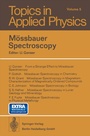 Cover: Mössbauer Spectroscopy - Springer