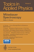 Cover: M&ouml;ssbauer Spectroscopy - Springer
