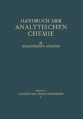 Cover: Elemente der Vierten Hauptgruppe - Springer
