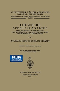Abbildung von: Chemische Spektralanalyse - Springer