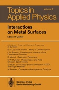 Cover: Interactions on Metal Surfaces - Springer