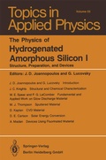 Cover: The Physics of Hydrogenated Amorphous Silicon I - Springer