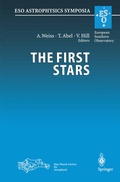 Cover: The First Stars - Springer