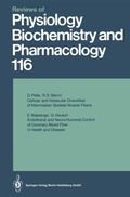 Cover: Reviews of Physiology, Biochemistry and Pharmacology - Springer