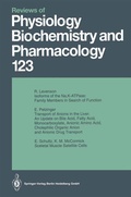 Cover: Reviews of Physiology, Biochemistry and Pharmacology - Springer