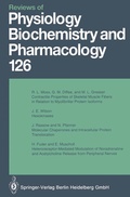 Cover: Reviews of Physiology, Biochemistry and Pharmacology - Springer
