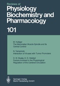 Cover: Reviews of Physiology, Biochemistry and Pharmacology - Springer