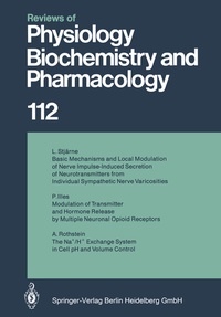 Abbildung von: Reviews of Physiology, Biochemistry and Pharmacology - Springer