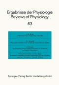 Cover: Ergebnisse der Physiologie / Reviews of Physiology - Springer