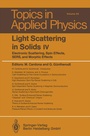 Cover: Light Scattering in Solids IV - Springer