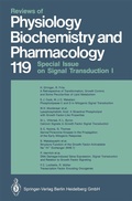 Cover: Reviews of Physiology, Biochemistry and Pharmacology - Springer