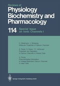 Cover: Special Issue on Ionic Channels - Springer