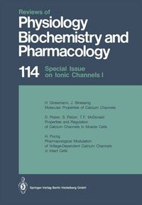 Enlarge image Cover: Special Issue on Ionic Channels - Springer