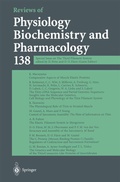 Cover: Reviews of Physiology, Biochemistry and Pharmacology - Springer