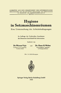 Abbildung von: Hygiene in Setzmaschinenräumen - Springer