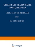 Cover: Metalle und Minerale - Springer