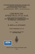Cover: Chemische Spektralanalyse - Springer