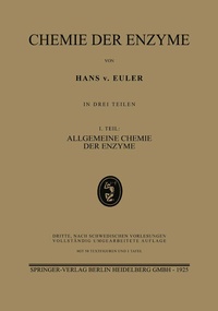 Abbildung von: Chemie der Enzyme - J.F. Bergmann-Verlag