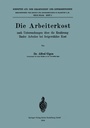 Cover: Die Arbeiterkost - Springer