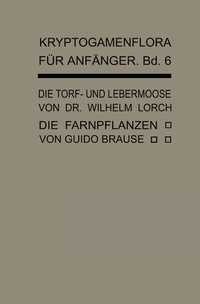 Enlarge image Cover: Die Torf- und Lebermoose - Springer