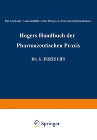 Abbildung von: Hagers Handbuch der Pharmazeutischen Praxis - Springer