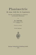 Cover: Planimetrie - Springer