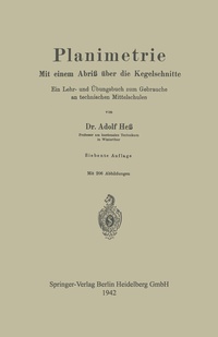 Abbildung von: Planimetrie - Springer