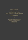 Cover: Lehrbuch der Organisch-Chemischen Methodik - Springer