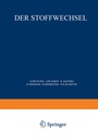 Cover: Der Stoffwechsel - Springer