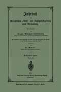 Abbildung von: Jahrbuch der preußischen Forst- und Jagdgesetzgebung und Verwaltung - Springer
