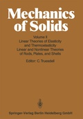 Cover: Linear Theories of Elasticity and Thermoelasticity - Springer