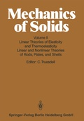 Cover: Linear Theories of Elasticity and Thermoelasticity - Springer