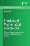 Cover: Principles of Mathematical Economics II - Atlantis Press (Zeger Karssen)