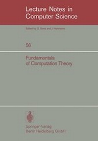 Enlarge image Cover: Fundamentals of Computation Theory - Springer