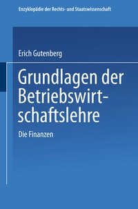 Abbildung von: Grundlagen der Betriebswirtschaftslehre - Springer