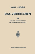 Cover: Das Verbrechen - Springer