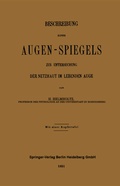 Cover: Beschreibung Eines Augen-Spiegels - Springer