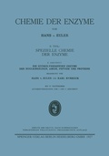 Cover: Die hydrolysierenden Enzyme der Nucleins&auml;uren, Amide, Peptide und Proteine - J.F. Bergmann-Verlag
