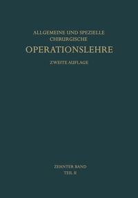 Enlarge image Cover: Die Operationen an den Extremitäten - Springer