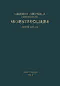 Cover: Die Operationen an den Extremit&auml;ten - Springer
